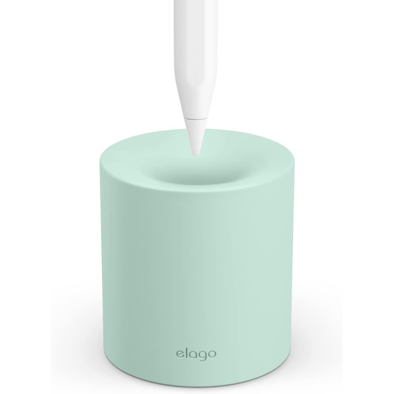 Elago Pencil Stand Compatible With Apple Pencil Pro Apple Pencil 1st And 2nd Generation And Apple Pencil USB-C And Any Tablet Stylus With Or Without Pencil Case Or Sleeve, Mint, EST-APEN-MT