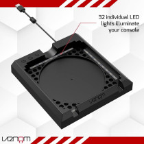 Venom Multi-Colour LED Light-Up Console Stand, Xbox Series X, Black, VS2886