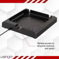 Venom Multi-Colour LED Light-Up Console Stand, Xbox Series X, Black, VS2886