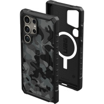 Urban Armor Gear Designed For Samsung Galaxy S24 Ultra Case 6.8" Pathfinder SE Midnight Camo, Magnetic Charging Rugged Military Drop-Proof Impact Resistant Non-Slip Protective Cover, 214426114061