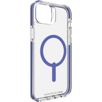 Gear4 ZAGG Santa Cruz Snap Case Apple iPhone 14 Plus, D30 Drop Protection Up To 13ft 4m, Wireless Charging Compatible, Reinforced Top, Bottom And Edges, Periwinkle Blue, 702010122