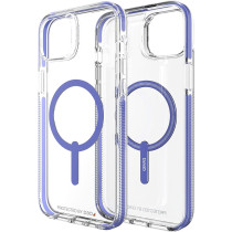 Gear4 ZAGG Santa Cruz Snap Case Apple iPhone 14 Plus, D30 Drop Protection Up To 13ft 4m, Wireless Charging Compatible, Reinforced Top, Bottom And Edges, Periwinkle Blue, 702010122