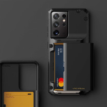 Vrs Design Damda Glide Pro Phone Case Compatible With Galaxy S21 Ultra 6.8 inch 2021, Matte Black, 909782