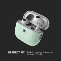 Vrs Design Modern Airpods Case For AirPods 3, Neat And Durable Case Compatible For AirPods 3 2021, Mint, 909919