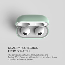 Vrs Design Modern Airpods Case For AirPods 3, Neat And Durable Case Compatible For AirPods 3 2021, Mint, 909919