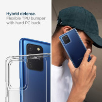Spigen Ultra Hybrid Designed For Samsung Galaxy S10 Lite Case 2020, Crystal Clear, ACS00689