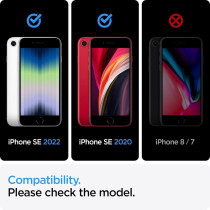 Spigen Tough Armor Extreme Protection Tech Designed For iPhone SE 2022 Case/iPhone SE 3 Case 2022/iPhone SE 2020 Case/iPhone 8 Case/iPhone 7 Case-Navy Blue, ACS04347