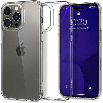 Spigen Air Skin Hybrid Designed For iPhone 14 Pro Case 2022, Crystal Clear, ACS04952