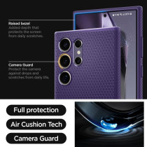 Spigen Liquid Air Designed For Galaxy S24 Ultra Case 2024 Military-Grade Protection, Deep Purple, ACS07449