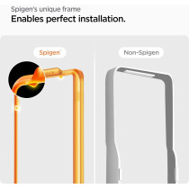 Spigen Tempered Glass Screen Protector GlasTR AlignMaster Designed For Galaxy S23 FE, 2 Pack, AGL06986