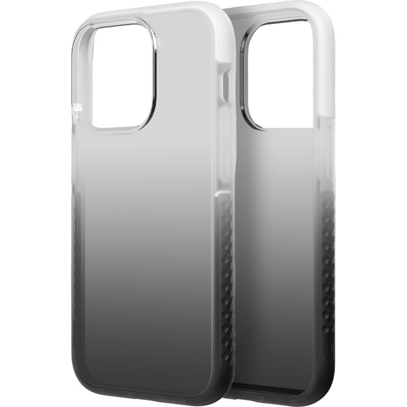 Bodyguardz Ace Pro For iPhone 14 Pro Case, Premium Shockproof Technology With 14FT Military Grade Drop Protection, Wireless Charging, Responsive Buttons, Clear/Black, B0003EDL22A2N01