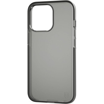 Bodyguardz Solitude Minimalist Phone Case For The iPhone 13 Pro, No-Slip Grip, Shockproof, 5G, MagSafe And Qi Charging, 8 Foot Drop Protection, Smoke, CLK0P-APH1P-9HG
