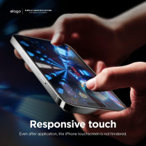 Elago Privacy Glass Plus Screen Protector Compatible With iPhone 14 Pro Protect Privacy, 9H Surface Hardness, Shatter-Proof, Scratch Protection, ES14PRO-61PR