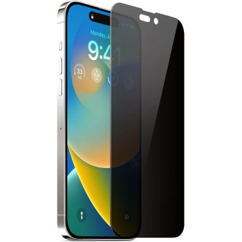 Elago Privacy Glass Plus Screen Protector Compatible With iPhone 14 Pro Protect Privacy, 9H Surface Hardness, Shatter-Proof, Scratch Protection, ES14PRO-61PR