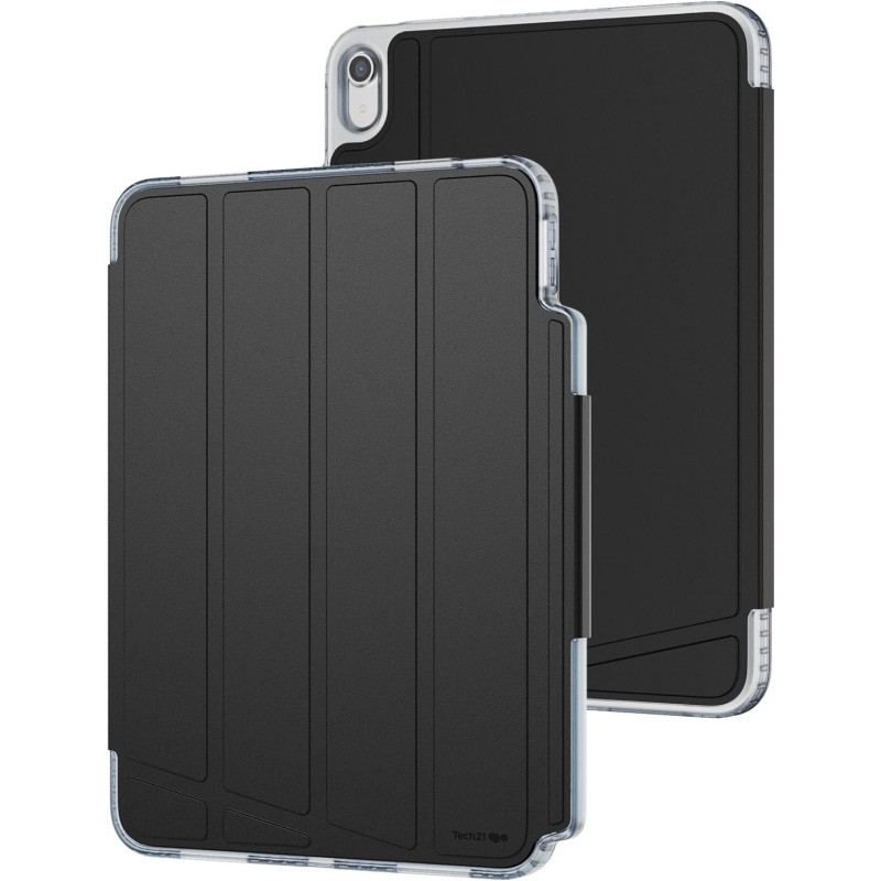 Tech21 EvoFolio Case For iPad 10th Gen Impact Protection Multi-Angle Viewing, Black, T21-10204