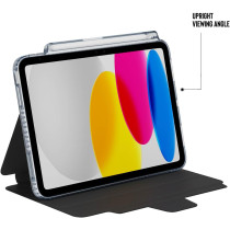 Tech21 EvoFolio Case For iPad 10th Gen Impact Protection Multi-Angle Viewing, Teal, T21-10210