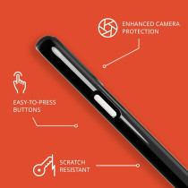 Tech21 Evo Crystal Kick Case For iPhone 15 Pro Compatible With MagSafe Impact Protection Case, Obsidian Black, T21-10261