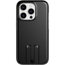 Tech21 Evo Crystal Kick Case For iPhone 15 Pro Compatible With MagSafe Impact Protection Case, Obsidian Black, T21-10261