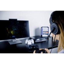 Venom Nighthawk Universal Stereo Gaming Headset, PS4/Xbox One/Xbox 360/PSP/PC/Mac, Black, VS2855
