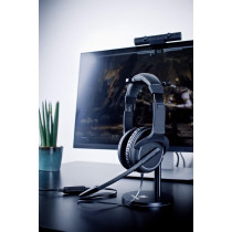Venom Nighthawk Universal Stereo Gaming Headset, PS4/Xbox One/Xbox 360/PSP/PC/Mac, Black, VS2855