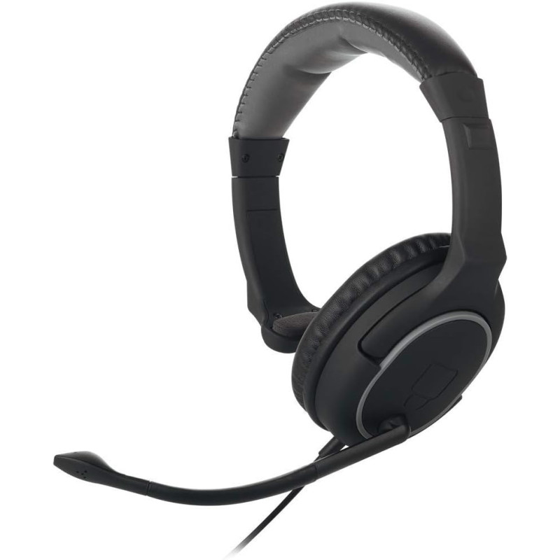 Venom Nighthawk Universal Gaming Chat Headset, PS4/Xbox One/Switch/PC/Mac, Black, VS2865