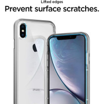 Spigen Neo Hybrid Crystal Designed For Apple iPhone Xs Max Case 2018, Satin Silver, 065CS24845