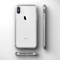 Spigen Neo Hybrid Crystal Designed For Apple iPhone Xs Max Case 2018, Satin Silver, 065CS24845