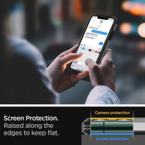 Spigen Tough Armor Compatible With iPhone 11 Pro Case, Double Protective Layer Extreme Drop Protection Mobile Phone Case For iPhone 11 Pro Case, Satin Silver, 077CS27241