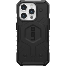 Urban Armor Gear Case Update Ver Compatible With iPhone 15 Pro Case 6.1 inch Pathfinder Black Built-In Magnet Compatible With MagSafe Charging Rugged Military Grade Dropproof Protective Cover, Black, 114281114040