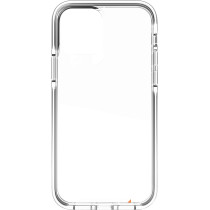 Gear4 Piccadilly Series Hard Case For iPhone 12 Pro And iPhone 12, Clear/Black, 702006044