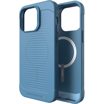 Zagg Gear4 Havana Snap Case Apple iPhone 14 Pro, D30 Drop Protection Up To 10ft/3m, Wireless Charging Compatible, Reinforced Top, Bottom And Edges, Blue, 702010062