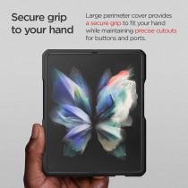 Vrs Design Terra Guard Modern For Galaxy Z Fold 3, Semi-Auto Hinge Protective Case Compatible With Galaxy Z Fold 3 5G 2021, Dark Green, 910655