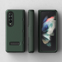 Vrs Design Terra Guard Modern For Galaxy Z Fold 3, Semi-Auto Hinge Protective Case Compatible With Galaxy Z Fold 3 5G 2021, Dark Green, 910655