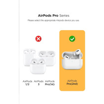 Vrs Design Modern For Apple Airpods Pro 2nd Generation And 1st Generation Case, 2023/2022/2019, Marine Green, 911080