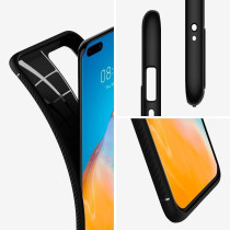Spigen Rugged Armor Designed For Huawei P40 Pro Case 2020, Matte Black, ACS00968