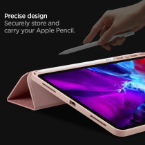Spigen Urban Fit Designed For iPad Pro 11 inch Case M2 4th Generation 2022/3rd Generation 2021/2nd Generation 2020/1st Generation 2018 With Pencil Holder, Rose Gold, ACS01055