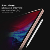 Spigen Urban Fit Designed For iPad Pro 11 inch Case M2 4th Generation 2022/3rd Generation 2021/2nd Generation 2020/1st Generation 2018 With Pencil Holder, Rose Gold, ACS01055