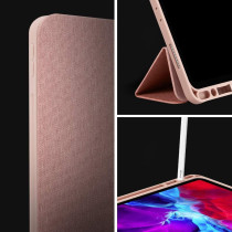 Spigen Urban Fit Designed For iPad Pro 11 inch Case M2 4th Generation 2022/3rd Generation 2021/2nd Generation 2020/1st Generation 2018 With Pencil Holder, Rose Gold, ACS01055