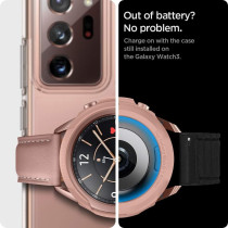 Spigen Liquid Air Designed For Samsung Galaxy Watch 3 Case 41mm 2020, Bronze, ACS01928