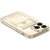Spigen Crystal Slot Dual Designed For iPhone 14 Pro Case 2022, Crystal Clear, ACS04978