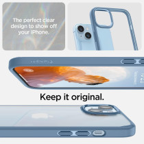 Spigen Ultra Hybrid Designed For iPhone 14 Case 2022, Sierra Blue, ACS05580