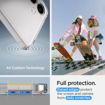 Spigen Ultra Hybrid Designed For Galaxy S24 Case 2024, Military-Grade Protection, Crystal Clear, ACS07349