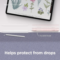 Elago X Monami Compatible With Apple Pencil Pro Case And Apple Pencil 2nd Generation Case, Compatible With Magnetic Charging, Double Tap, Squeeze Must Read Installation Instructions, Peony Pink, EAPEN2-SC-MNM-PEONY