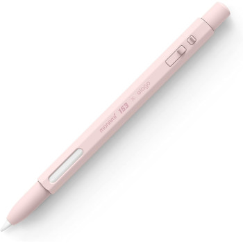 Elago X Monami Compatible With Apple Pencil Pro Case And Apple Pencil 2nd Generation Case, Compatible With Magnetic Charging, Double Tap, Squeeze Must Read Installation Instructions, Peony Pink, EAPEN2-SC-MNM-PEONY
