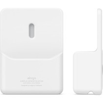Elago Airpods W6 Tesla Charging Stand Designed For 2021/2022/2023, Tesla Model 3/Y Wireless Charging Pad Car Center Council Interior Accessories Compatible With Airpods Pro2, Airpods Pro1, Airpods 3, White, EAPST-WT6-TESLA-WH