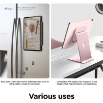 Elago Case For iPad 10th Generation iPad Case With Magnetic Attachment To Metal Materials, Compatible With Apple iPad Pencil And Elago's Pencil Case, Sand Pink, EPAD109-10-MFLO-SPK