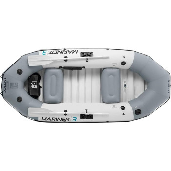 Intex, 68373, Inflatable Mariner 3 Pro Boat Set, ‎40 X 78 X 46 Cm