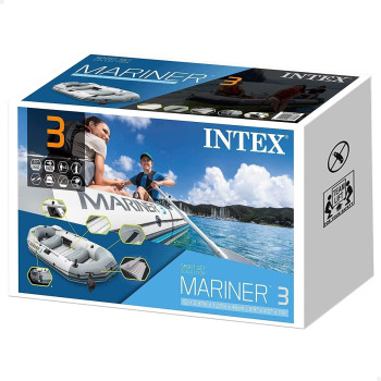 Intex, 68373, Inflatable Mariner 3 Pro Boat Set, 486 Grams