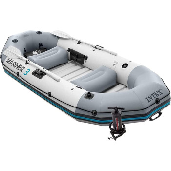 Intex, 68373, Inflatable Mariner 3 Pro Boat Set, 486 Grams