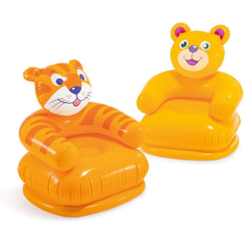 Intex, 68556, Inflatable Happy Animal Chair, Assorted, Color